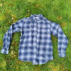 Blue Columbia Flannel